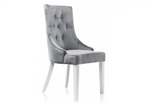 11585 Обеденный стул Woodville Elegance white / grey 11585