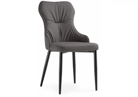Стул Woodville на металлокаркасе Neli gray / black 15215