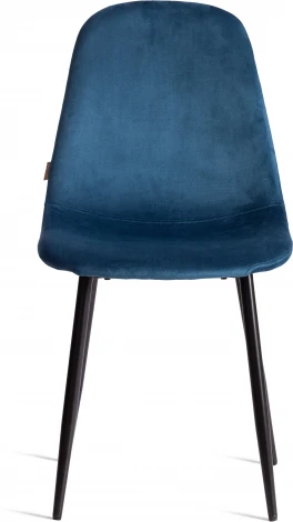 Стул BREEZE (mod. JSC-58) / 1 шт. в упаковке (Велюр,Металл  /Синий,Черный)