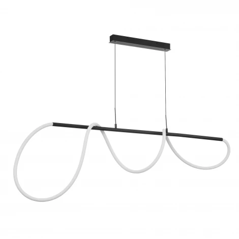 Подвесной светильник с гибким неоном и пультом Citilux Python CL220121 (регулировка яркости, LED, на тросе)