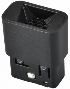 Трековый магнитный светильник с антибликовой решеткой 48V iLedex Vision48/22 4822-018-L36-2W-24DG-3000K-BK