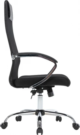 Компьютерное кресло CHAIRMAN CH612 chrome (Металл,Ткань,Сетка/Черный)