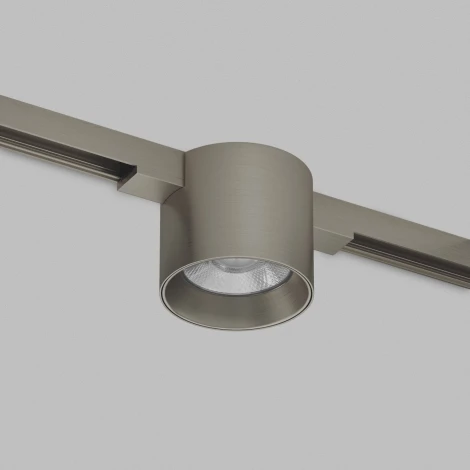 Трековый светильник для магнитного шинопровода Denkirs Shine Spot DK5743-DN 48V 8W темный никель (LED, круглые)