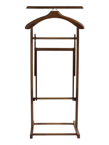 Вешалка костюмная складная В 21Н средне-коричневый Mebelik 009626