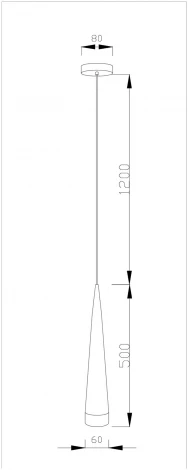 Подвесной светильник светодиодный V2360-PL Capital LED*3W (220V, на проводе, круглые)