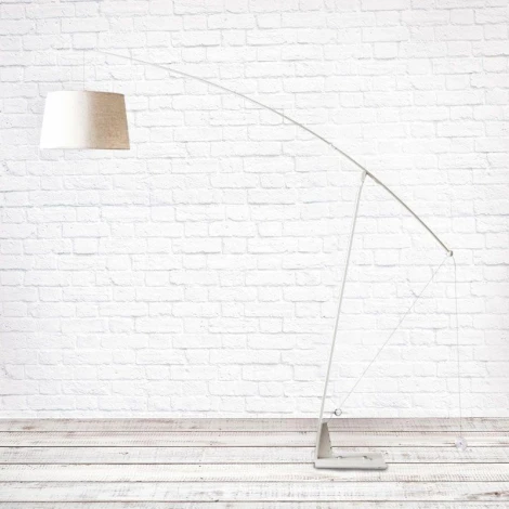 Торшер изогнутый для чтения Loft IT Fishrod LOFT5003-WH (220V)