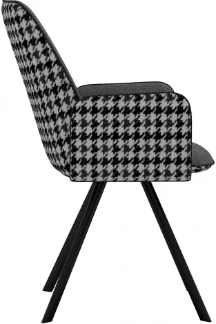 Стул DikLine 293 поворотный SB5/A3 серый, ножки черные арт.00-00075739