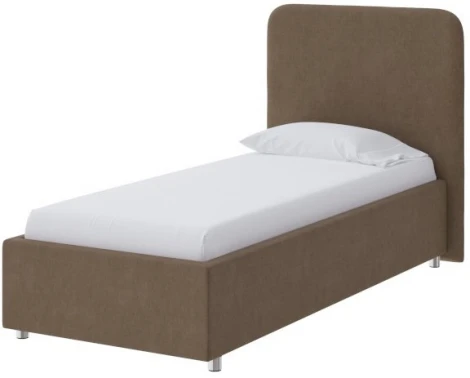 PROxSON Кровать Олаф (Ткань: Рогожка Тетра Ореховый) 80x190