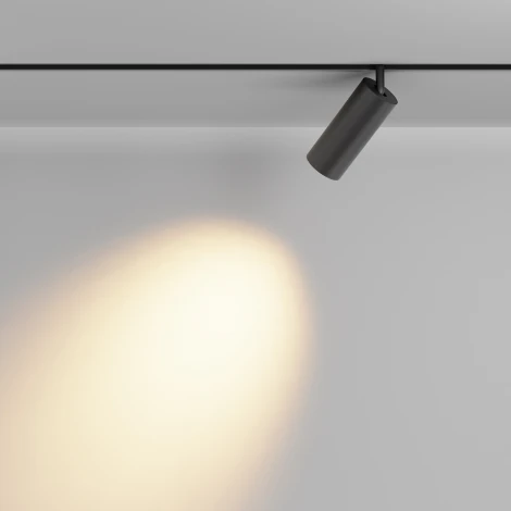 Трековый светильник (магнитный) Maytoni Focus LED TR032-2-20W2.7K-M-B (48V, круглые)