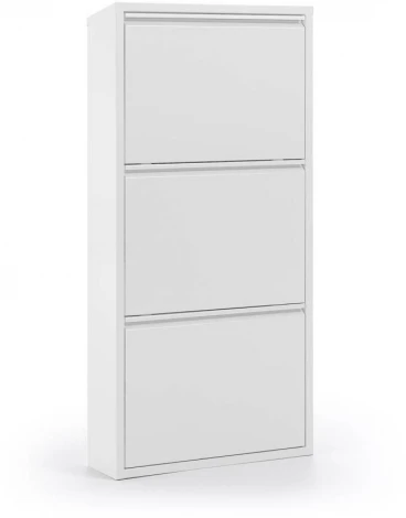 Ящик для обуви La Forma (ex Julia Grup) Ode (Белый/ Металл,Сталь) 46456