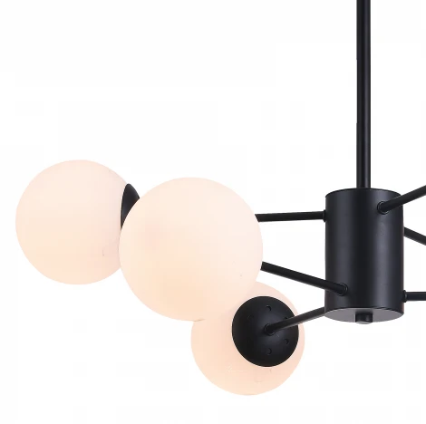 Потолочная люстра Natali Kovaltseva Alto 75141/6C BLACK