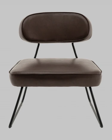 Кресло Kate new ткань экокожа коричневый Stool Group арт.УТ000041266