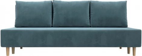 Диван прямой Лига-033 (Бирюзовый/Велюр) Лига Диванов арт.121089