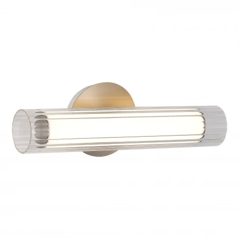 Настенный светильник светодиодный Никель/Белый Прозрачный LED 1*7W 3000K/4000K ST Luce Enfys SL2010.121.01