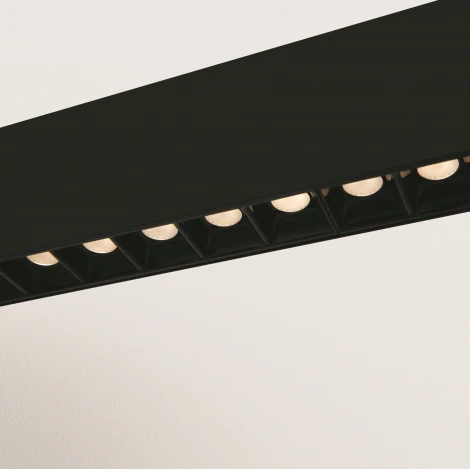 Подвесной линейный светильник Points 4000K 1x40Вт 25° LED Maytoni Technical P050PL-L40B4K (220V, на тросе)