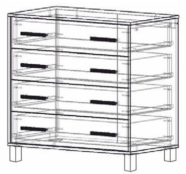 Комод Лофт-8, Ивару