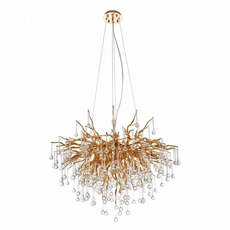 Подвесная люстра Divinare Salice 3132/01 SP-10 (220V, на тросе, ветки)