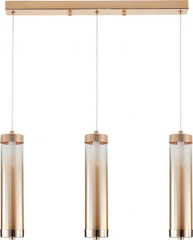 Подвесной светильник (11061/3P Gold) Indigo Rilucente V000150L (LED, 220V, на проводе, круглые)