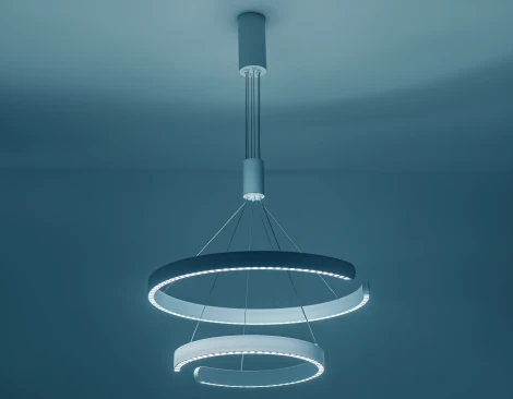 Подвесной светильник светодиодный COMFORT FL5884 Ambrella (220V, на тросе)