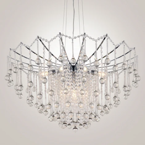 Подвесная люстра хрустальная Modelux MODELUX ML.6761.10 CR
