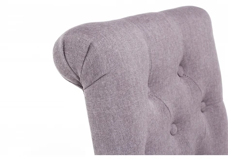 Обеденный стул Woodville Amelia white / fabric fog 11019