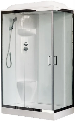 Душевая кабина Royal Bath RB 8120HP6-WT-CH L