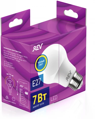 Лампочка светодиодная REV 32264 1