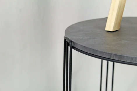 Столик кофейный Sheffilton SHT-CT33 черный муар/мокрый асфальт от фабрики Sheffilton