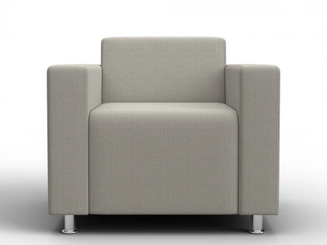 Кресло Лига-093 ВН (ДСП,Брус,Фанера,Рогожка/Бежевый) Лига Диванов 134967