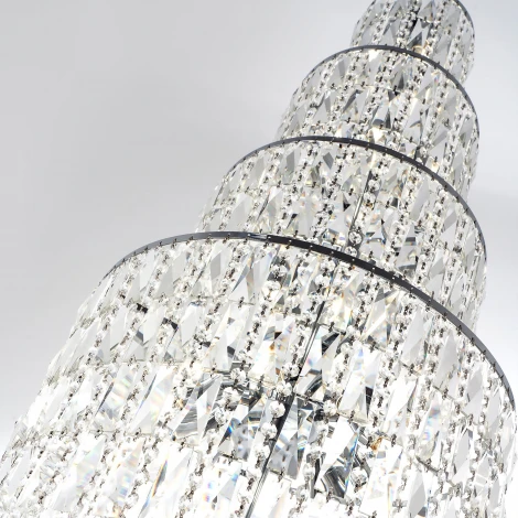 Подвесная люстра хрустальная Modelux ML.900.20 CR