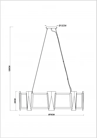 Подвесной светильник Arte Lamp Grato A4079LM-8CC (220V, на тросе, круглые)