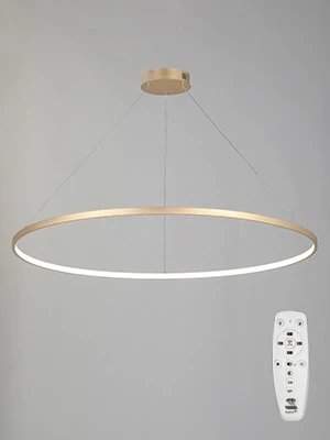 Подвесной светильник с ПДУ светодиодный LED 81Вт, 2700-6500К Vitaluce V2514DT-8/1S кольцо (220V, на тросе, кольцо)