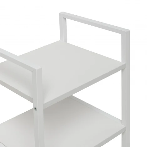 Стеллаж Leset Стилвуд 12 узкий, 2 полки 4687207095792 Металл, Белый