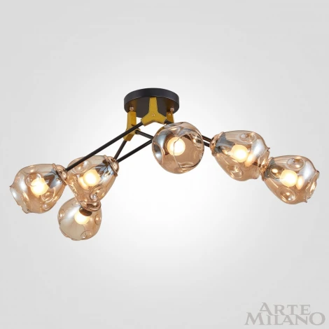 Потолочная люстра на штанге Arte Milano Amalfi 252588/6 Br (220V)