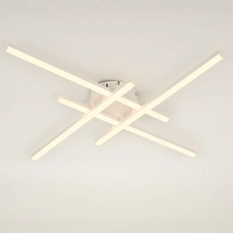 Потолочная люстра светодиодная с пультом ЭРА Nora CLL-1-62-RC WH