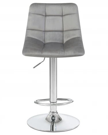 Стул барный TAILOR (серый велюр (MJ9-75))