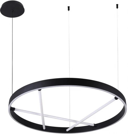 Подвесной светильник Arte Lamp Ricco A1874SP-45BK (LED, 220V, на тросе, круглые)