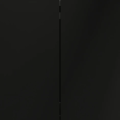 Выключатель двухклавишный (черный матовый) Voltum S70 VLS020108