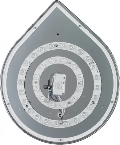 Настенный светильник каскадный iLedex Omega 6008W-18W-3000K WH-GL (220V)