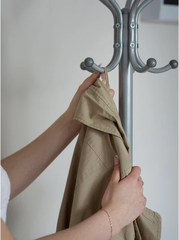 Вешалка напольная М 10 металлик от фабрики Mebelik