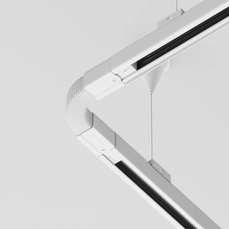 Коннектор гибкий Trinity белый (трехфазный) Maytoni Technical TRA005CF-31W (220V)