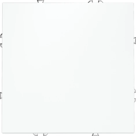 Выключатель одноклавишный (белый матовый) Voltum S70 VLS010102