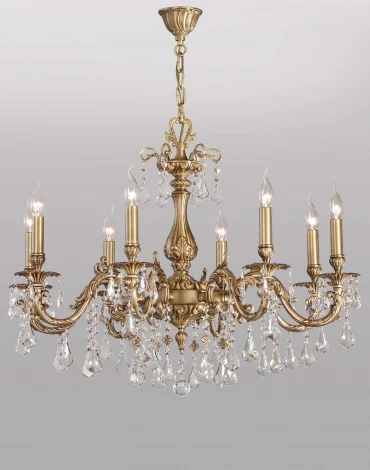 Подвесная люстра Bejorama Valentina 2661/8 (220V, на цепи, подсвечник, свеча)