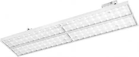 Трековый светильник светодиодный LGD-MARS-4TR-S582x138-50W White6000 (WH, 60-130 deg, 230V) (Arlight, IP20 Металл, 5 лет) 035498