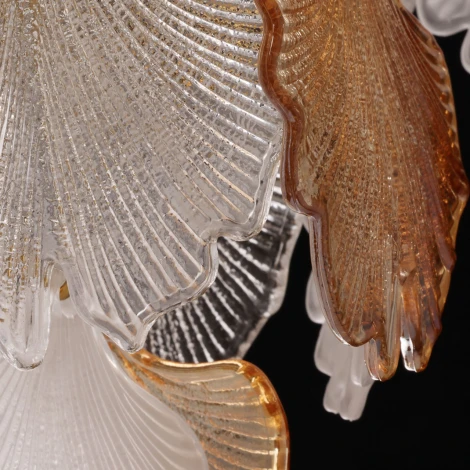 Подвесная люстра MW-Light Патриция 447012606 (220V, на цепи, листья)