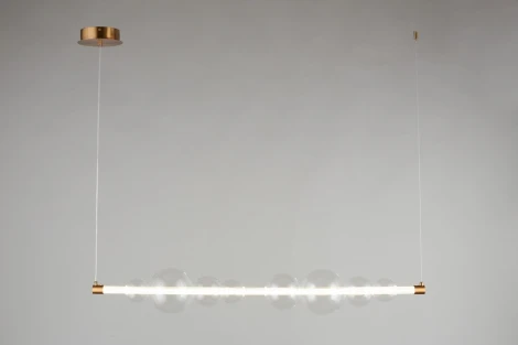 Подвесной светильник Omnilux Abbazia OML-65903-08 (LED, 220V, на тросе, шарики)