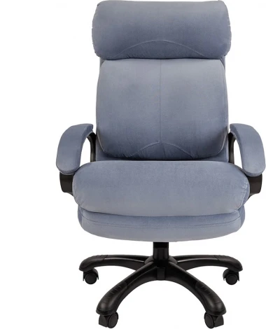 Компьютерное кресло CHAIRMAN HOME 505 (Пластик,Велюр/Голубой)