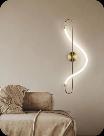 Настенный светильник с гибким неоном Alfa Light F0324-11 (LED, 220V)