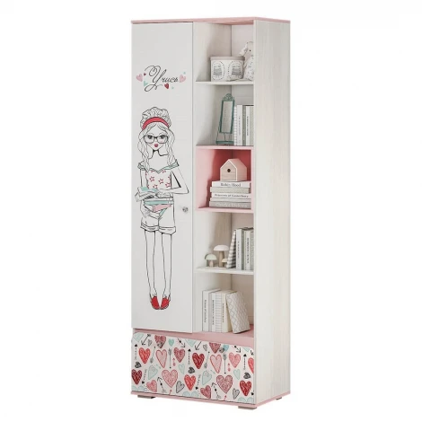 Шкаф БТС с открытыми полками Малибу ШК-18