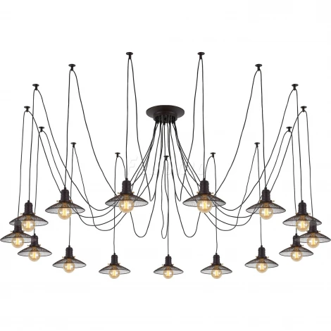 Подвесной светильник Citilux Эдисон CL451152 (220V, на проводе, паук)